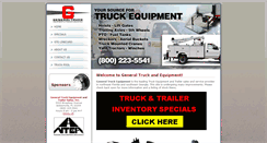Desktop Screenshot of generaltruckequipment.com
